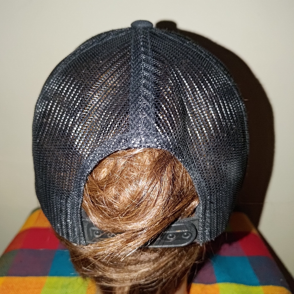 Overworked And Underlaid Stitched Patch Trucker M… - image 6